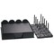 Dacasso Black Leather 33-Piece Deluxe Conference Room Set DF-1054 - alternate 1